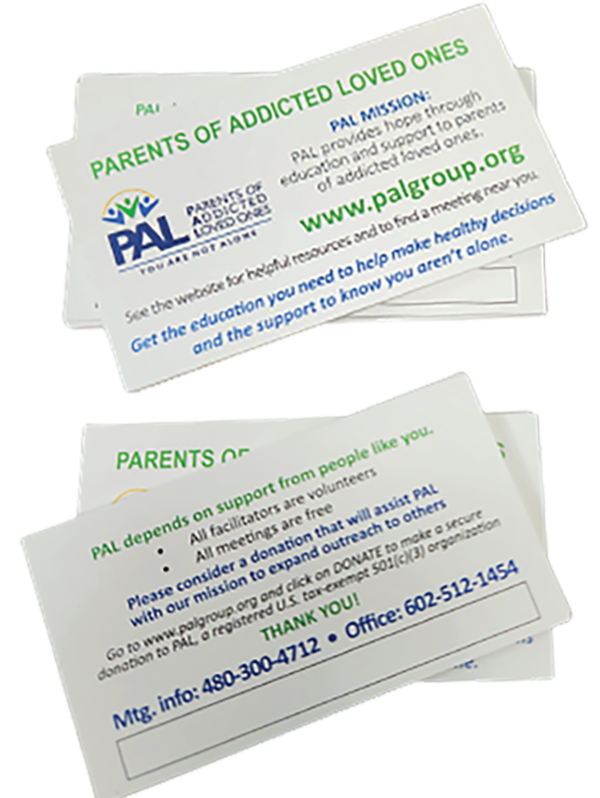 PAL Information Cards